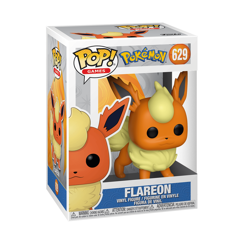 Funko Pop: Games - Pokemon - Flareon Figure #629