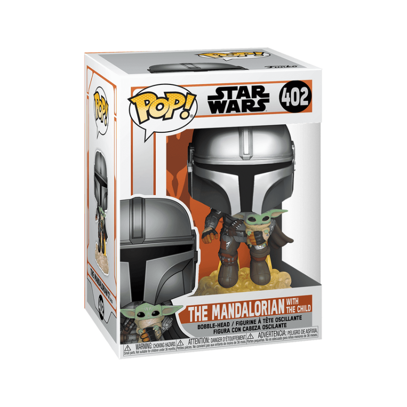 Funko POP: Star Wars -  The Mandalorian With The Child Figure #402