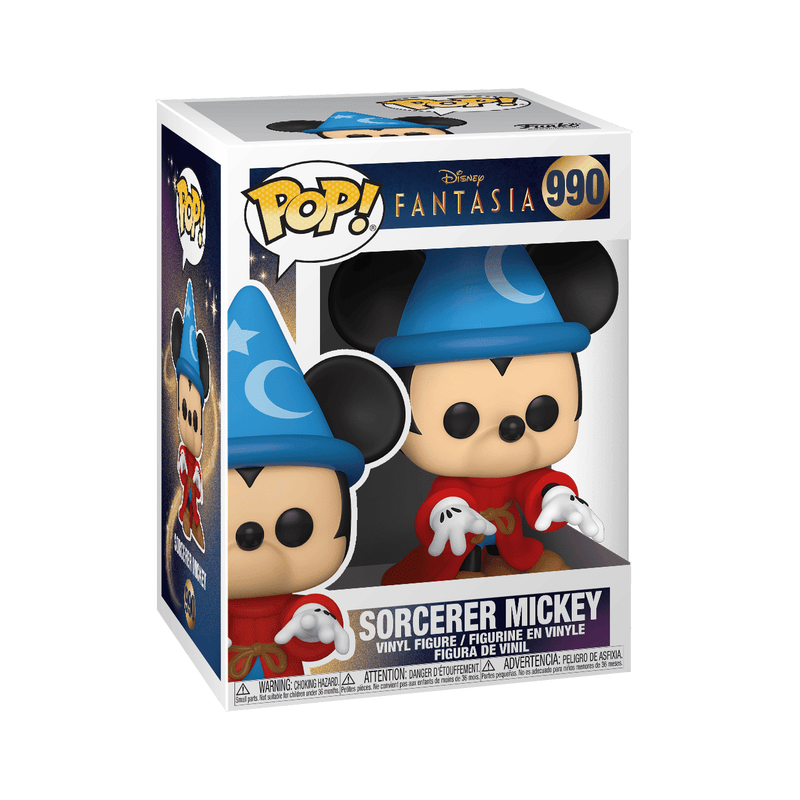 Funko Pop: Fantasia - Sorcerer Mickey Figure #990