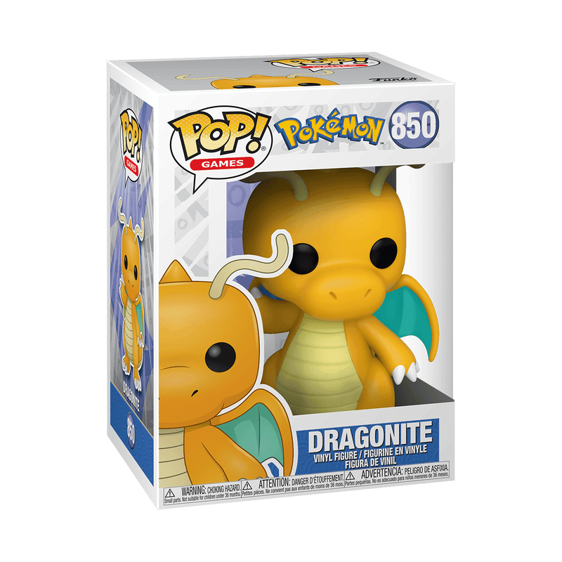Funko Pop: Games - Pokemon - Dragonite Figure #850