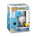 Funko Pop: Games - Pokemon - Squirtle Figure #504 (Silver)