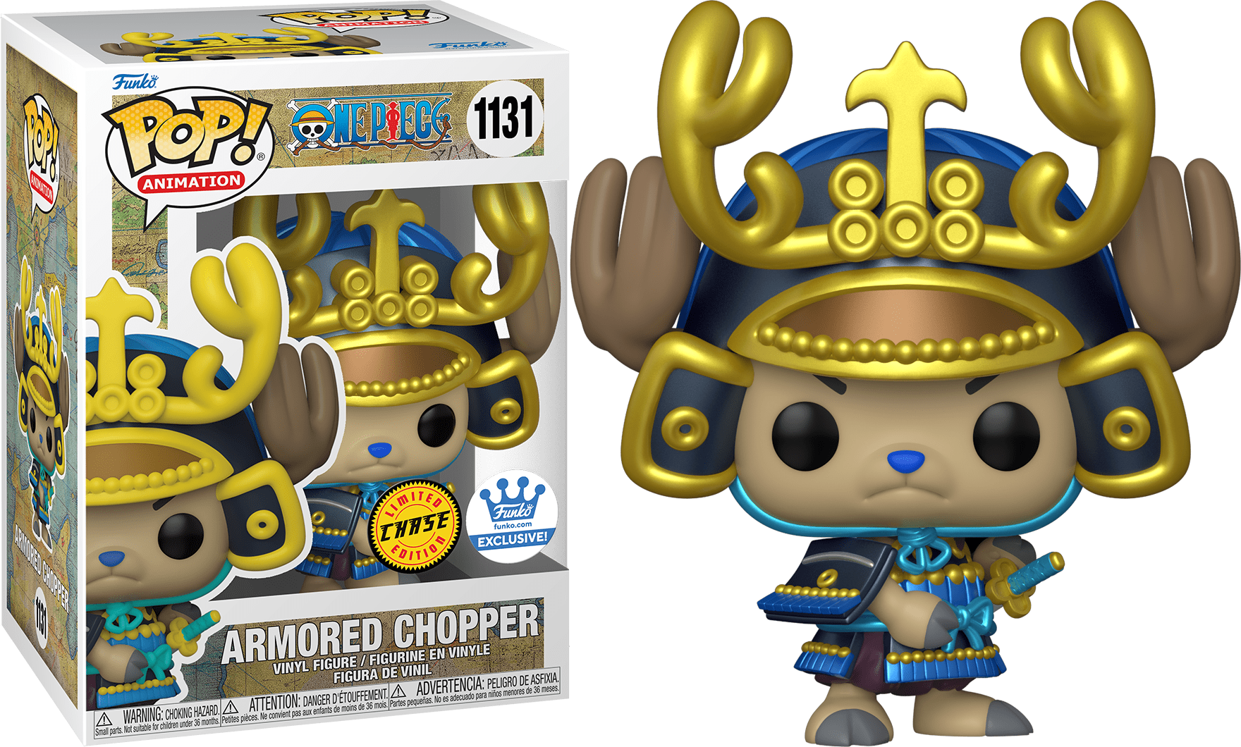 Armored Chopper (Metallic) Chase One Piece Funko Pop #1131