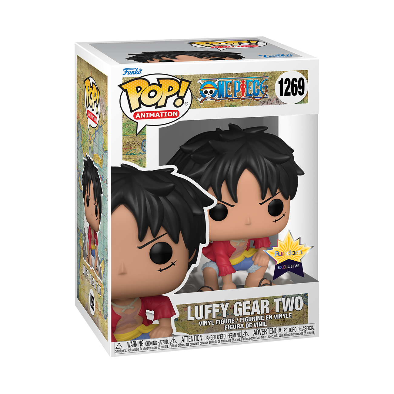 Funko Pop: Anime - One Piece - Luffy Gear Two Figure #1269