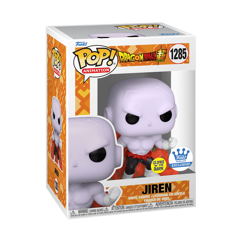 Funko POP: Anime - Dragon Ball Z - Jiren Figure #1285 Glow in the Dark Exclusive