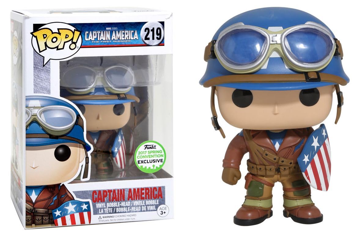 Funko Pop: Captain America #219 2017 Spring Convention Exclusive