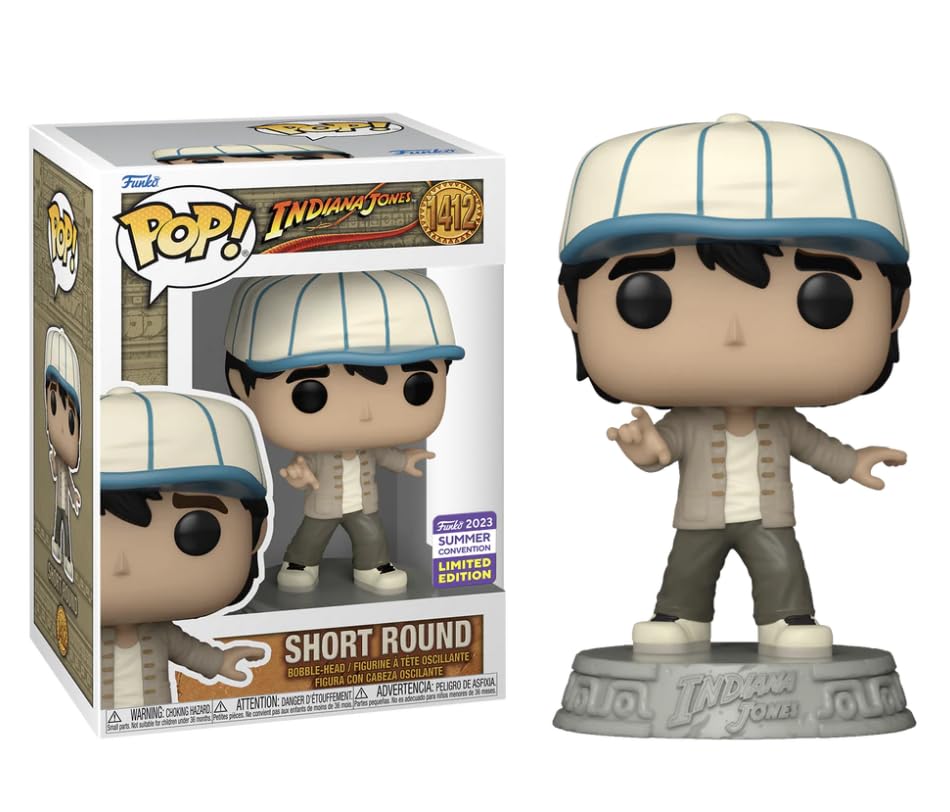 Funko Pop: Indiana Jones - Short Round #1412 2023 Summer Convention Exclusive
