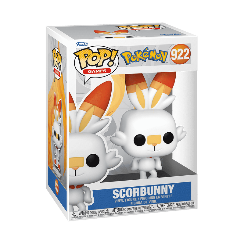Funko Pop: Games - Pokemon - Scorbunny Figure #922