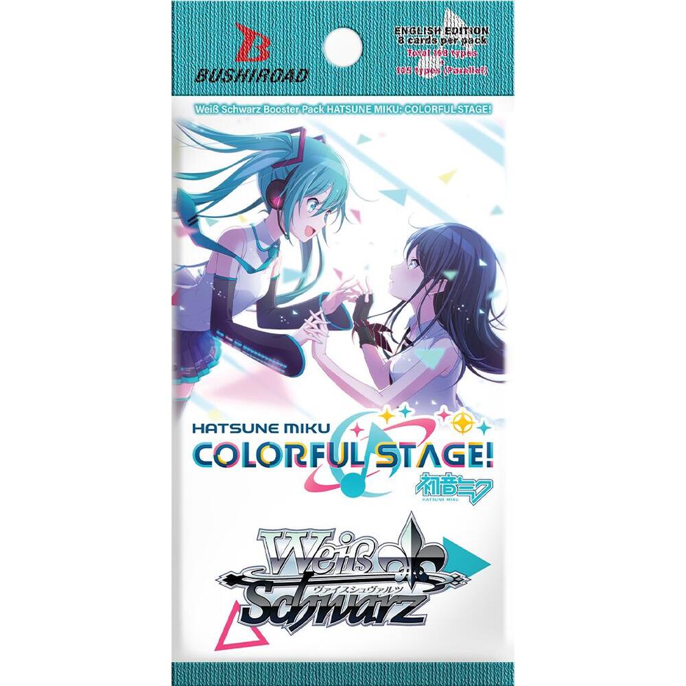 Weiss Schwarz - Hatsune Miku: Colorful Stage - 8-Card Booster Pack (English)