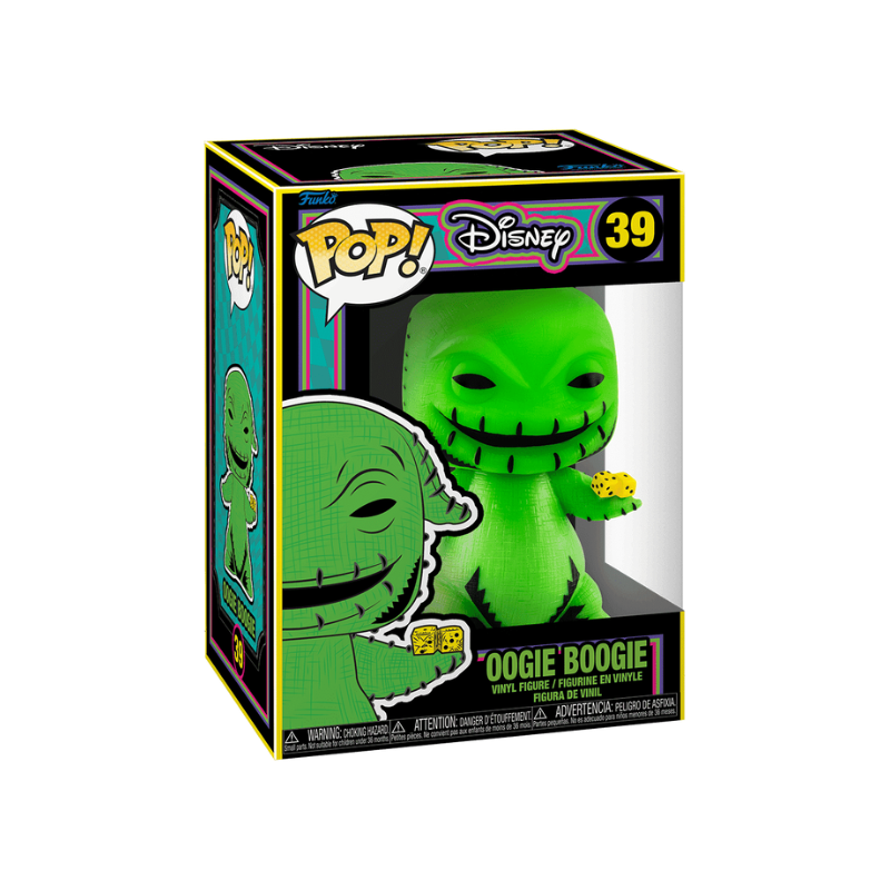 Funko Pop: Disney - The Nightmare Before Christmas - Oogie Boogie #39 (Black Light)