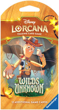Disney Lorcana - Wilds Unknown - 12-Card Sleeved Booster Pack (English)