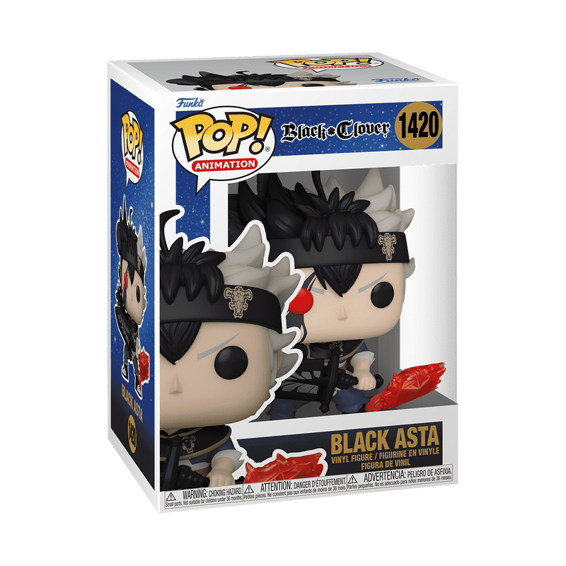Funko Pop: Animation - Black Clover - Black Asta #1420