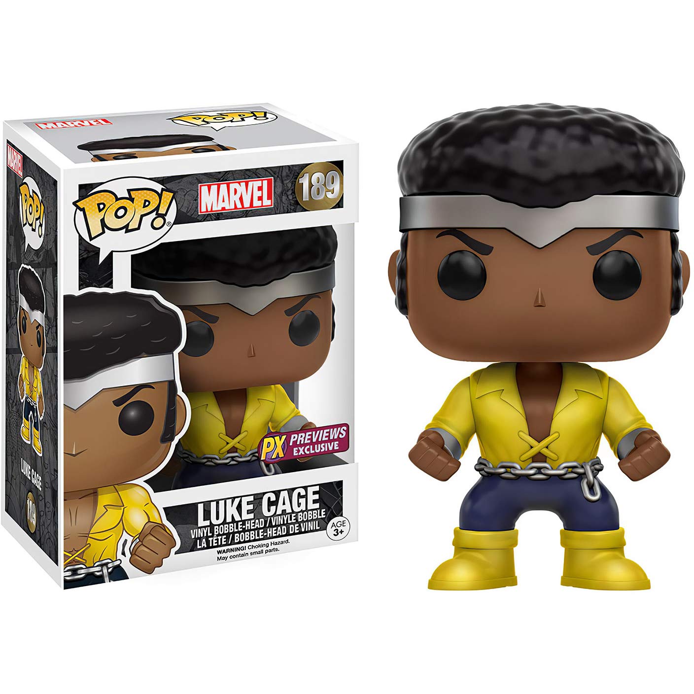 Funko Pop: Marvel -  Luke Cage Figure #189 Px Previews Exclusive
