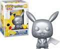 Funko Pop: Games - Pokemon - Pikachu Figure #353 (Silver)