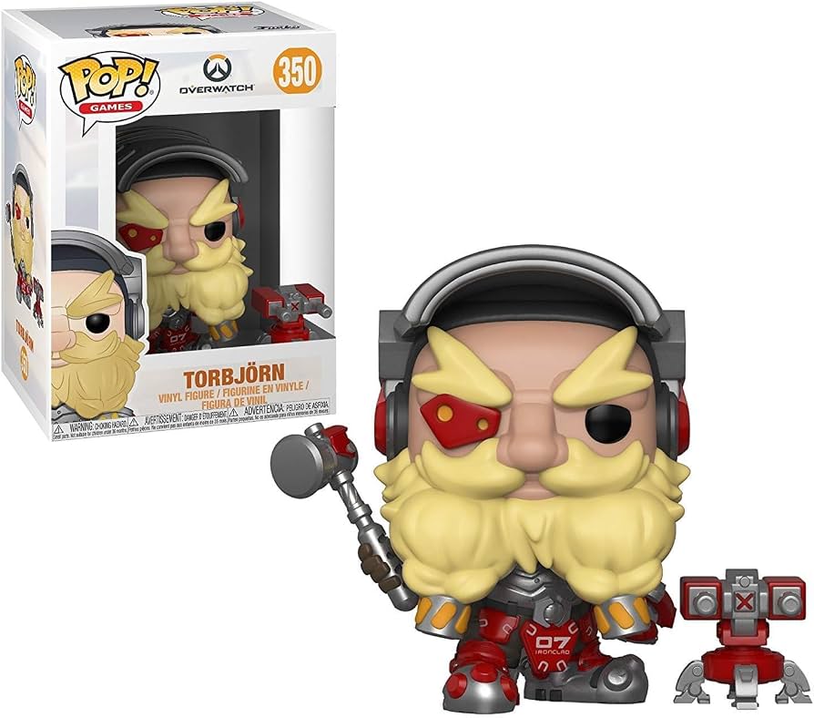 Funko Pop: Games - Overwatch - Torbjorn #350