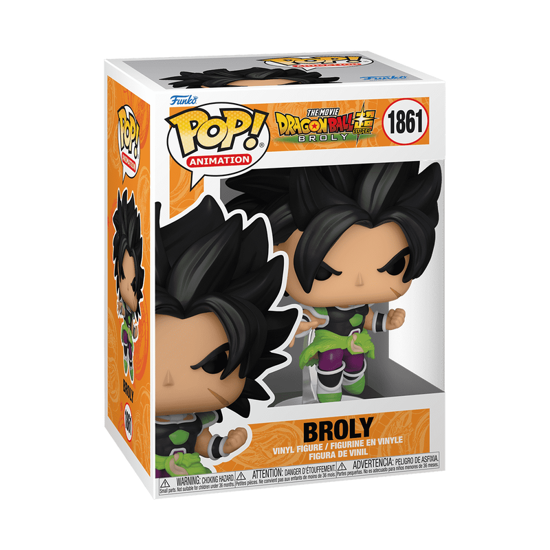 Funko Pop: Anime - Dragon Ball Z - Broly Figure #1861
