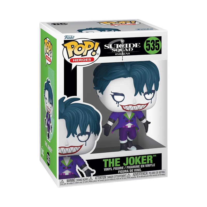 Funko Pop: Heroes - DC - Suicide Squad Isekai - The Joker Figure #535