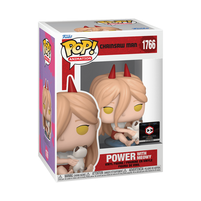 Funko Pop: Animation - Chainsaw Man - Power with Meowy Figure #1766