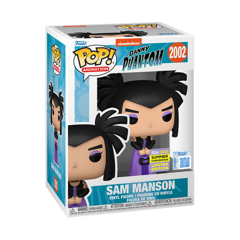 Funko Pop: Animation - Danny Phantom - Sam Manson Figure #2002