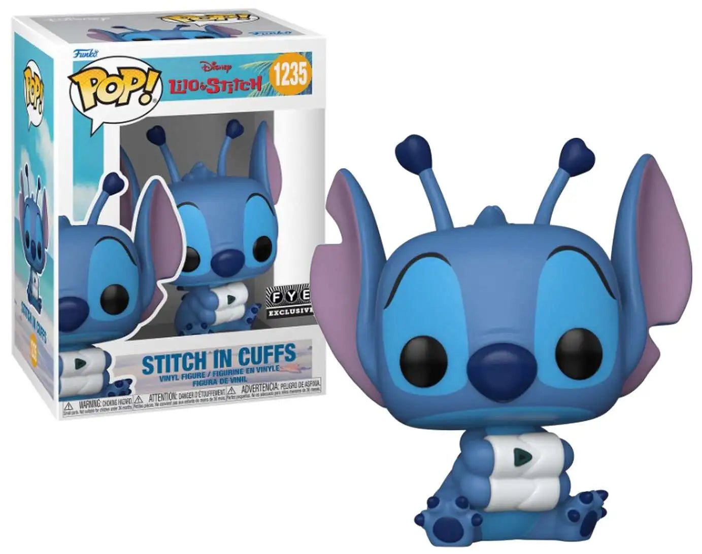 Funko Pop: Lilo & Stitch - Stitch in Cuffs #1235 FYE Exclusive