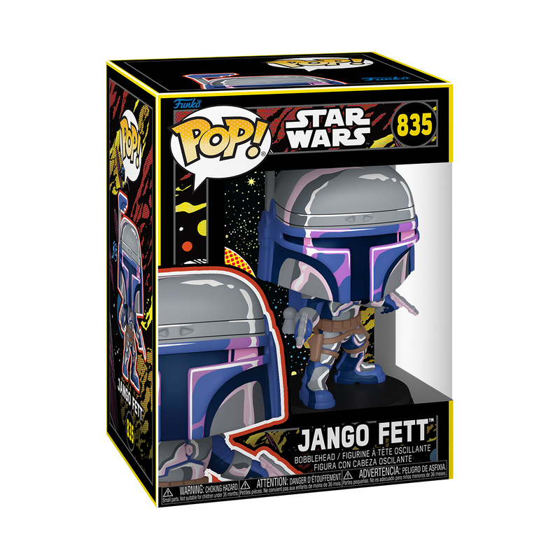 Funko Pop: Star Wars: Jango Fett Figure #835 Retro