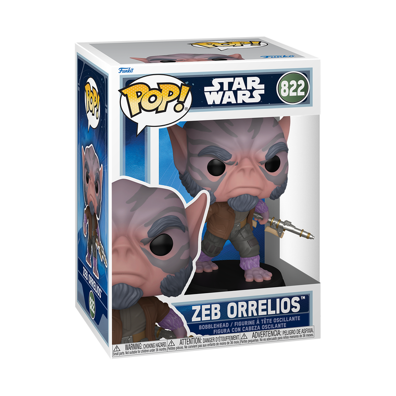 Funko Pop: Star Wars: Zeb Orrelios #822