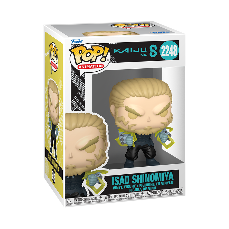 Funko Pop: Animation - Kaiju No. 8 - Isao Shinomiya Figure #2248