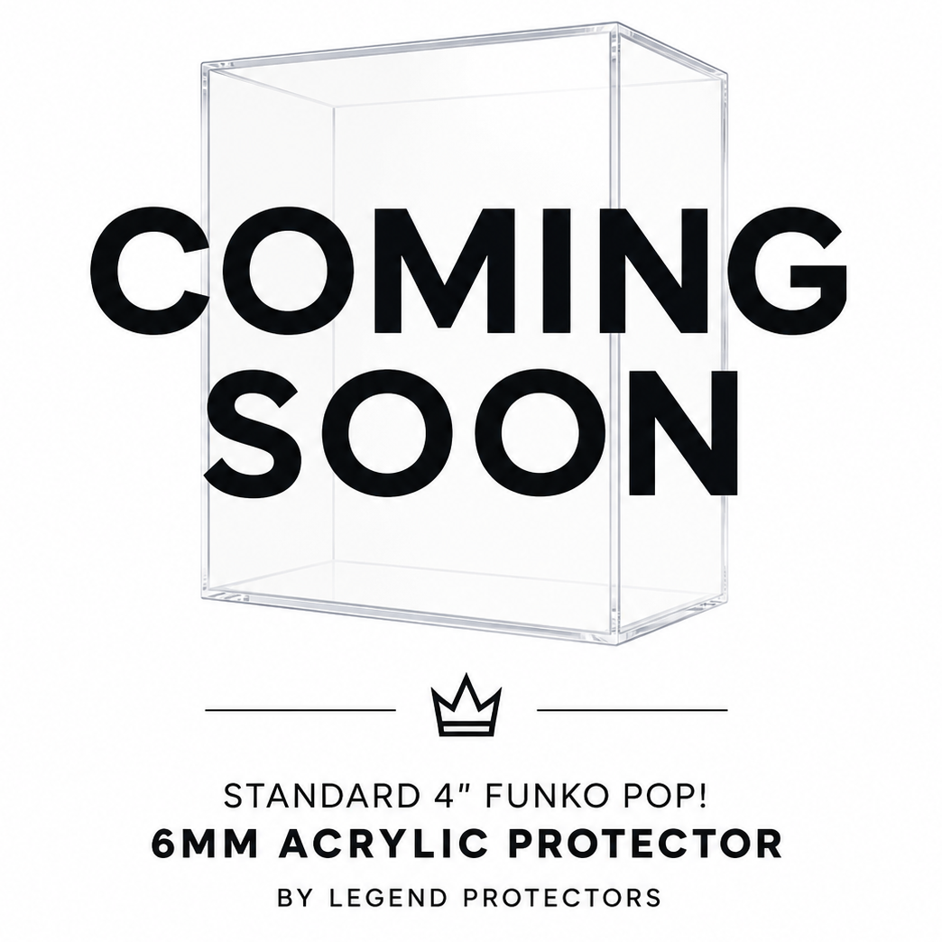 PRE-ORDER Standard 4" Funko Pop! (6mm) Acrylic Protector by Legend Protectors