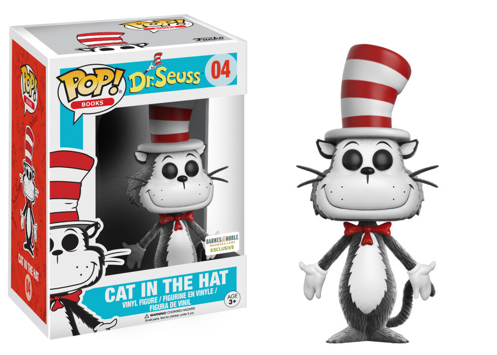 Cat in the Hat Dr. Seuss Barnes & Noble Exclusive Funko Pop #04