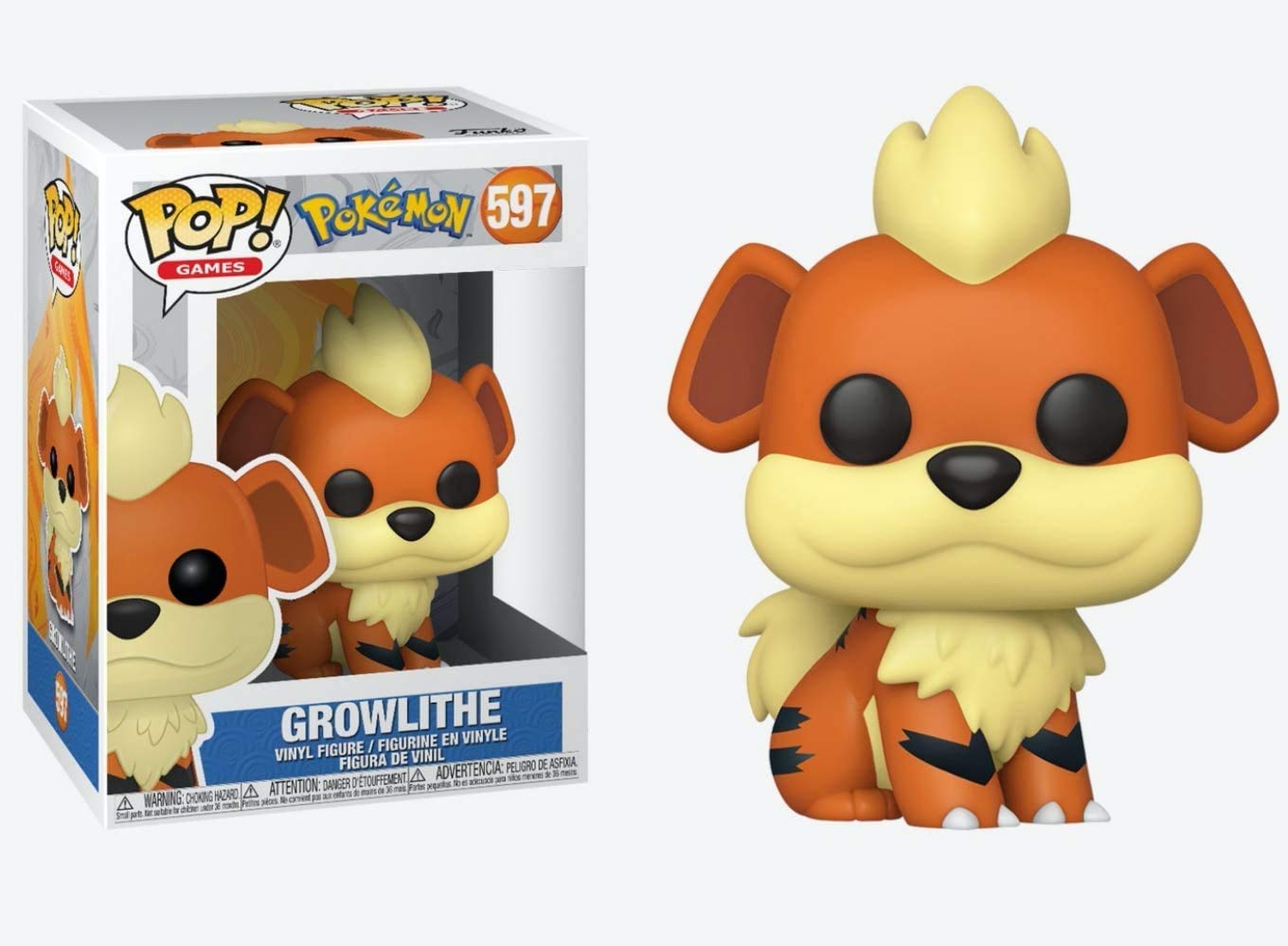 Growlithe Pokemon Funko Pop #597