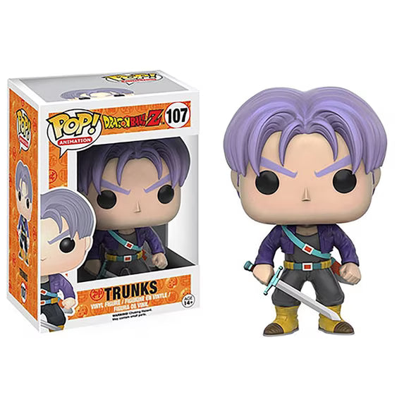 Funko Pop: Animation - Dragon Ball Z - Trunks #107