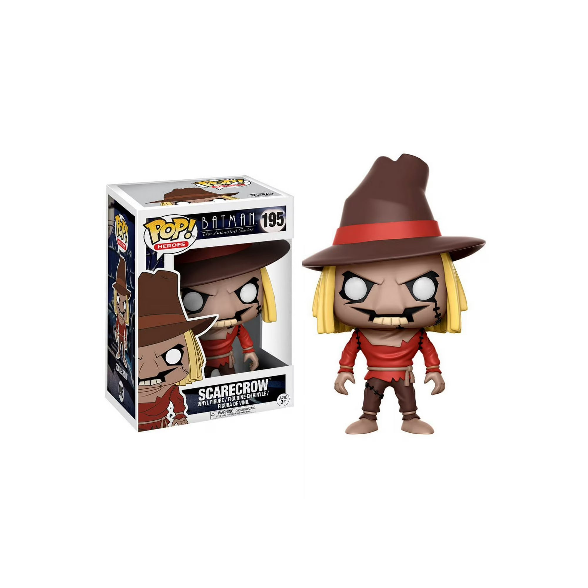 Funko Pop: Heroes - Batman the Animated Series - Scarecrow Figure #195
