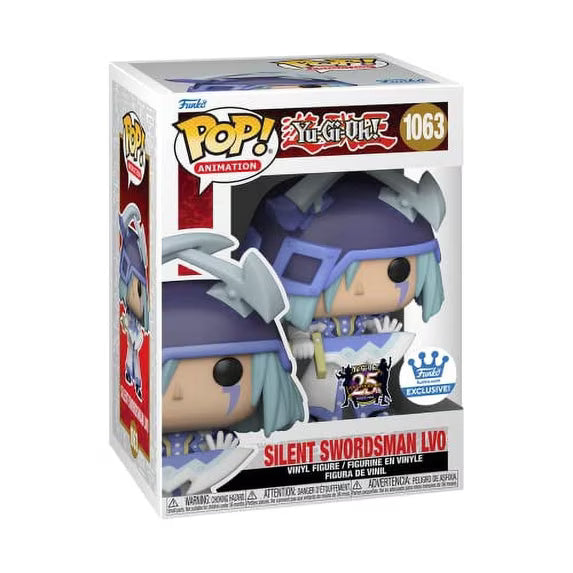 Funko Pop: Animation - Yu-Gi-Oh - Silent Swordsman LVO Figure #1063 25th Anniversary