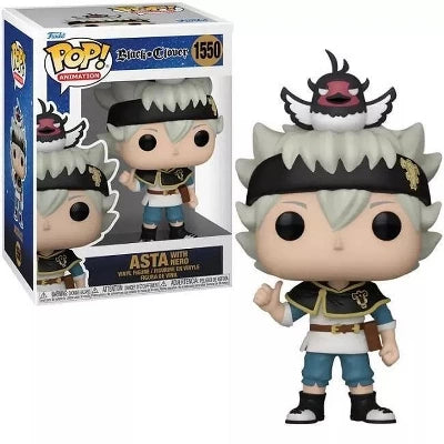 Funko Pop: Animation - Black Clover - Asta with Nero #1550