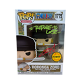 Christopher Sabat Signed Funko Pop! – One Piece Roronoa Zoro with Quote #1775 (JSA COA) (Chase)