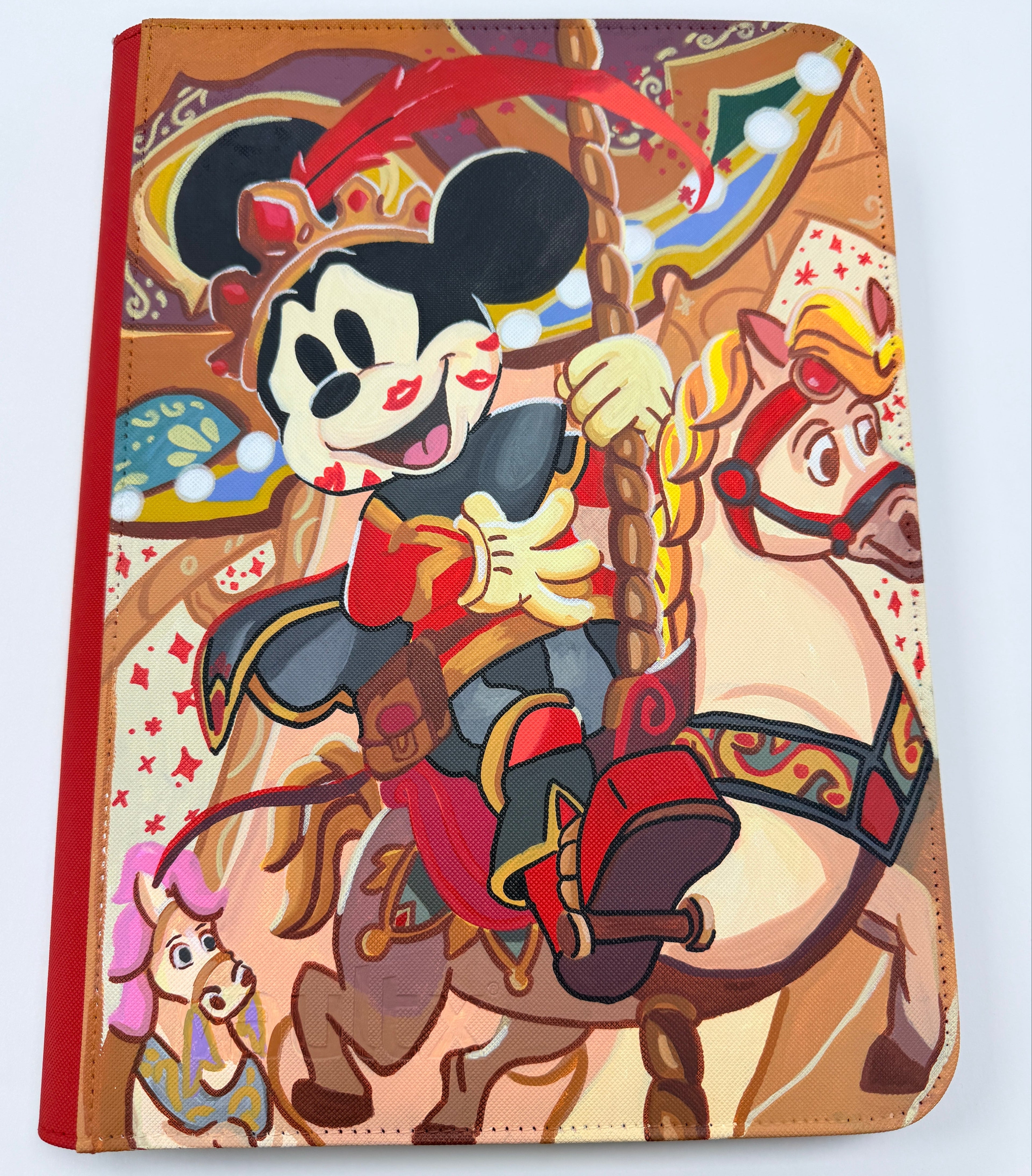 Mickey Mouse Custom 9-Pocket VaultX Binder - Hand Painted