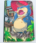 Snorlax Custom Pokemon 9-Pocket VaultX Binder - Hand Painted