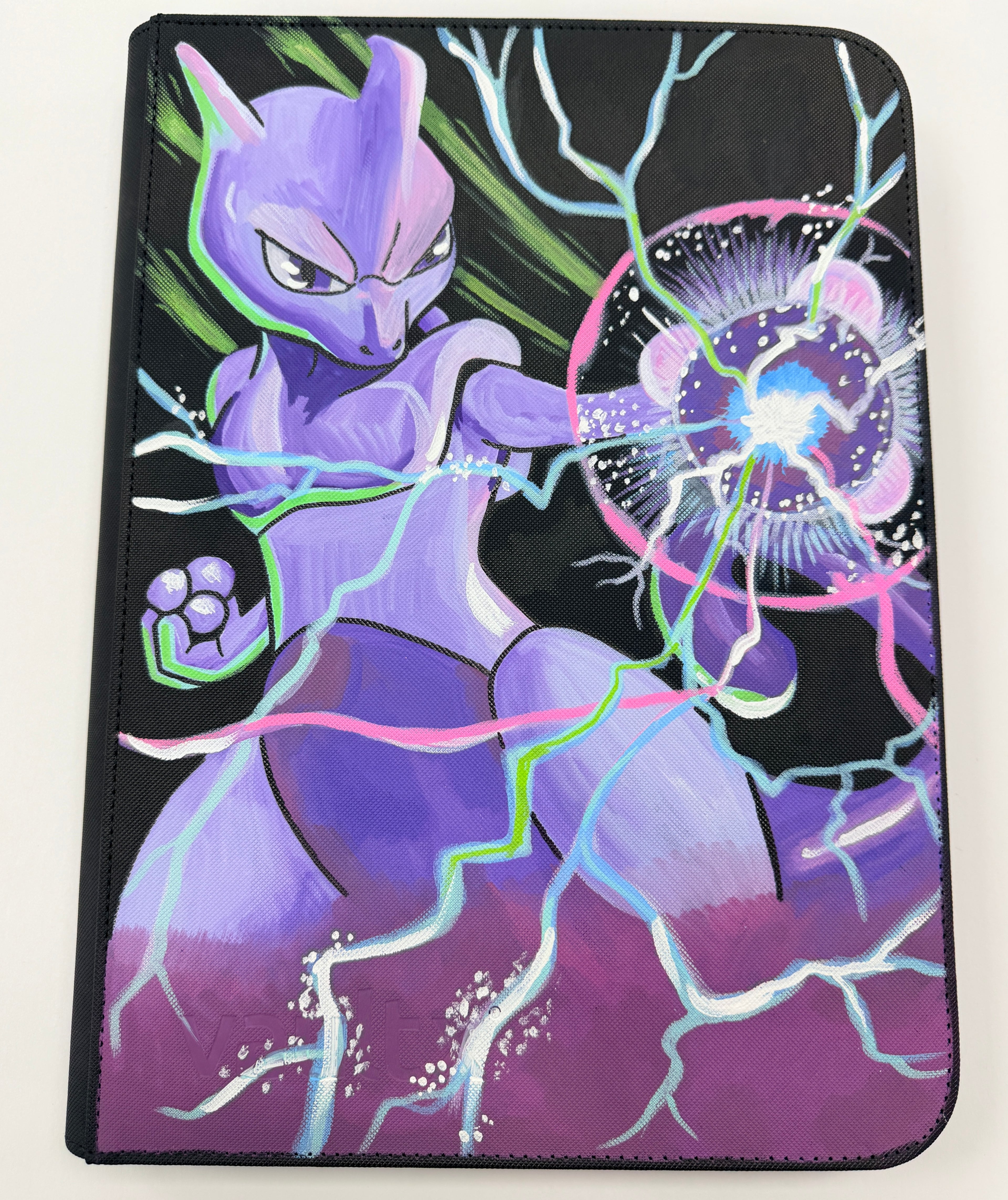 Mew Two Custom Pokemon 9-Pocket VaultX Binder - Hand Painted