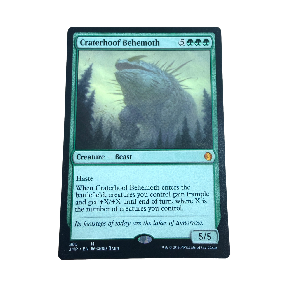 Magic: The Gathering Card: Craterhoof Behemoth Commander Masters (385)