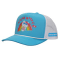 Hello Kitty Rainbow Pool Float Light Blue Foam Trucker Hat
