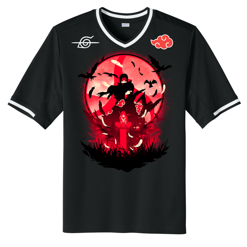 SPECIAL Naruto Akatsuki Clan Custom Adult Jersey