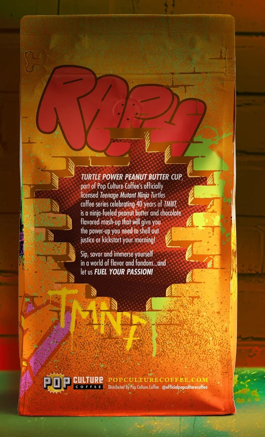 Teenage Mutant Ninja Turtles | Turtle Power Peanut Butter Cup Coffee (Whole Bean Coffee)