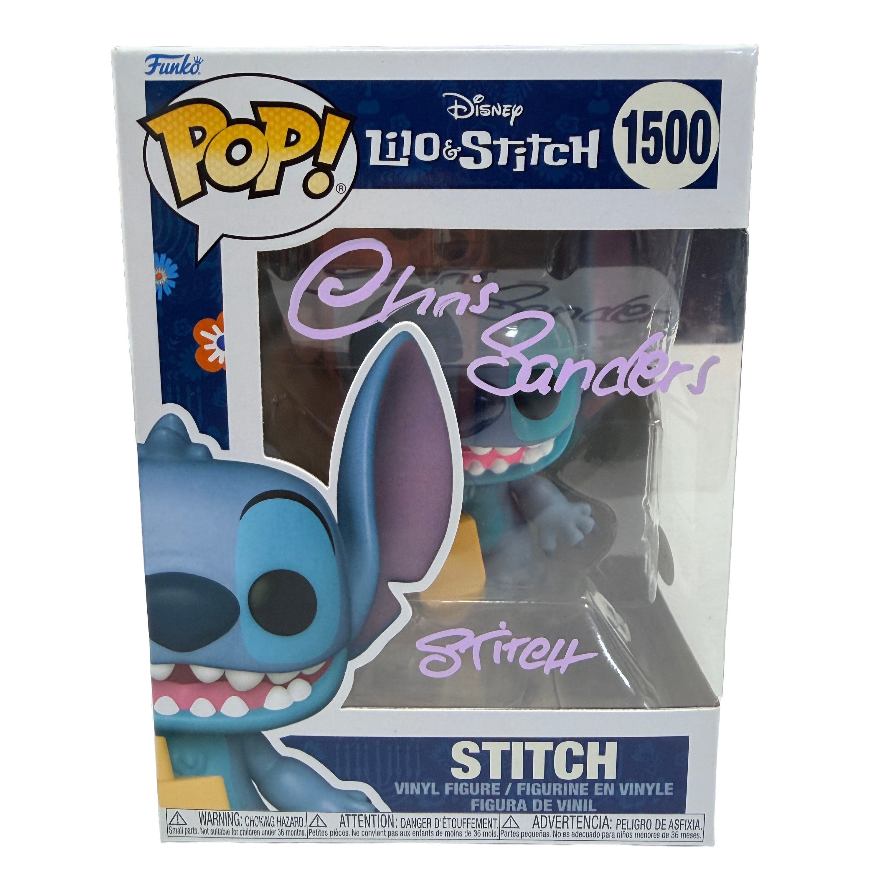Chris Sanders Signed Funko Pop! – Lilo & Stitch #1500 (JSA COA)