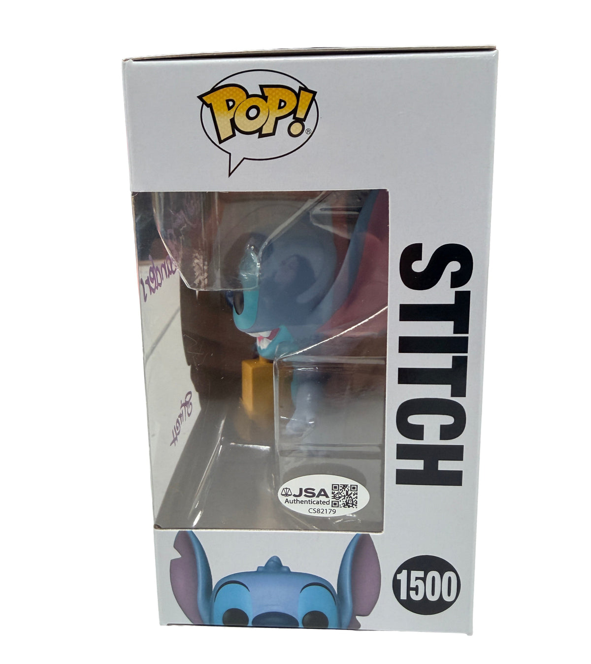Chris Sanders Signed Funko Pop! – Lilo & Stitch #1500 (JSA COA)