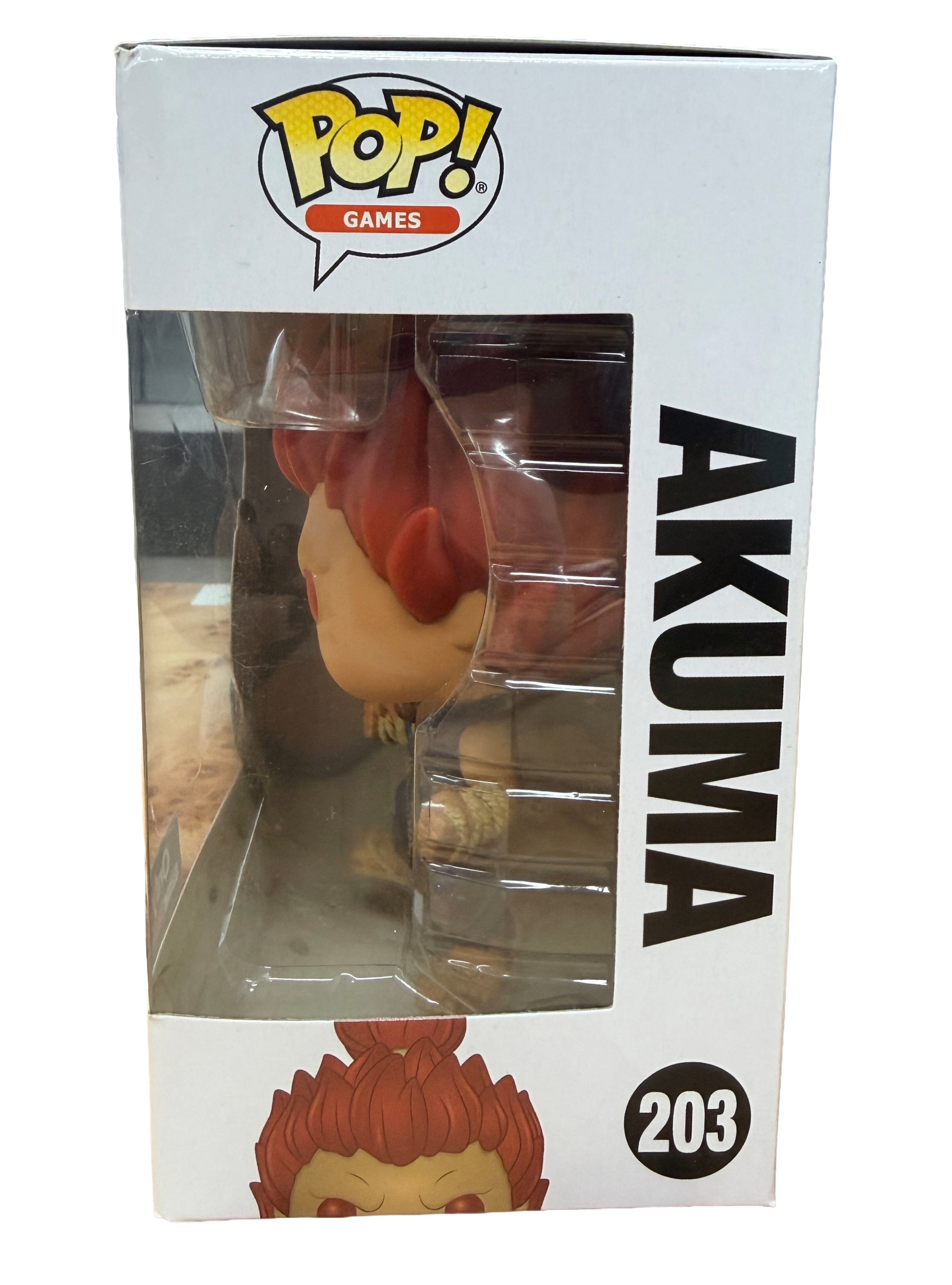 Funko Pop: Games - Street Fighter - Akuma Figure #203