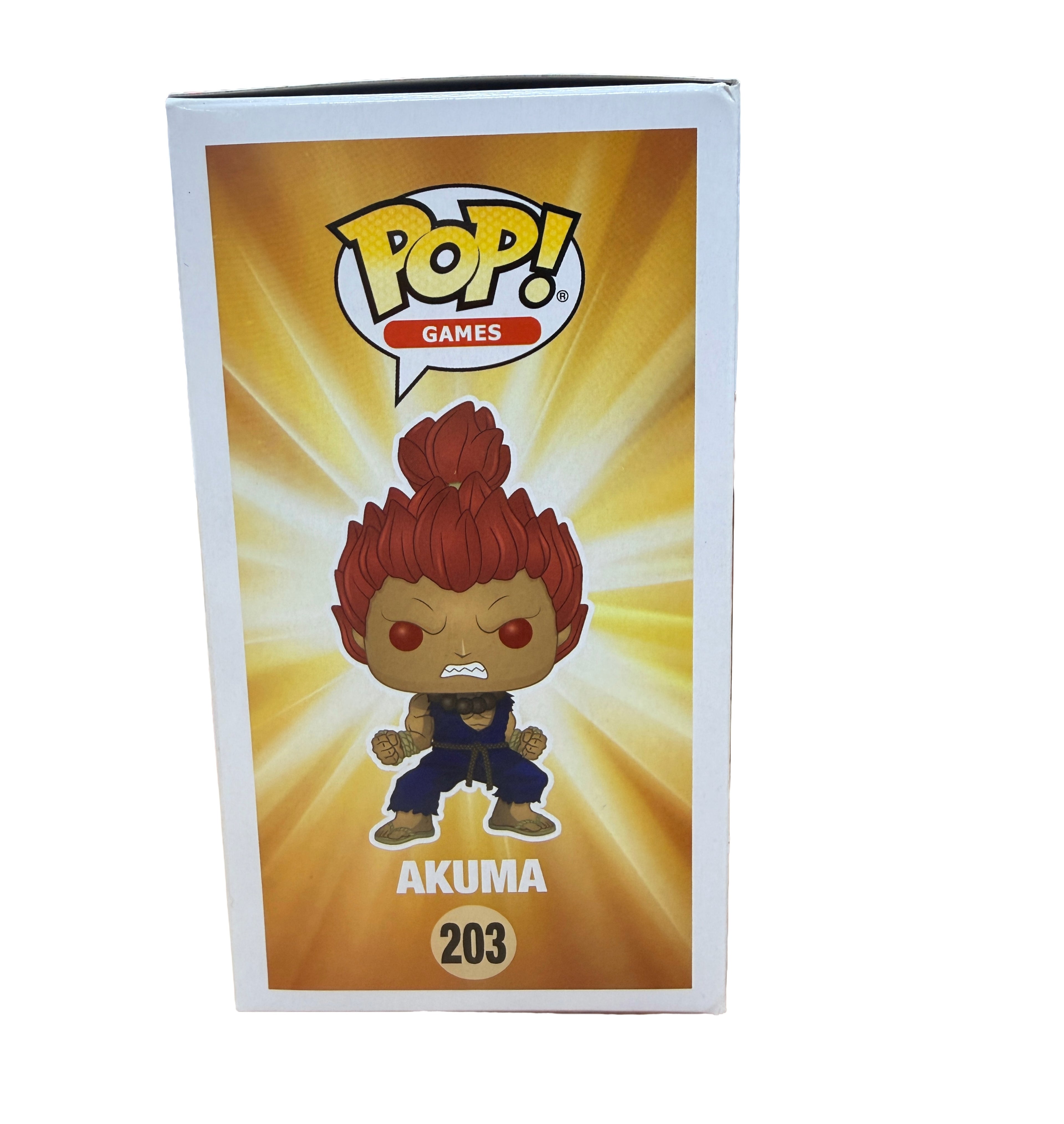 Funko Pop: Games - Street Fighter - Akuma Figure #203