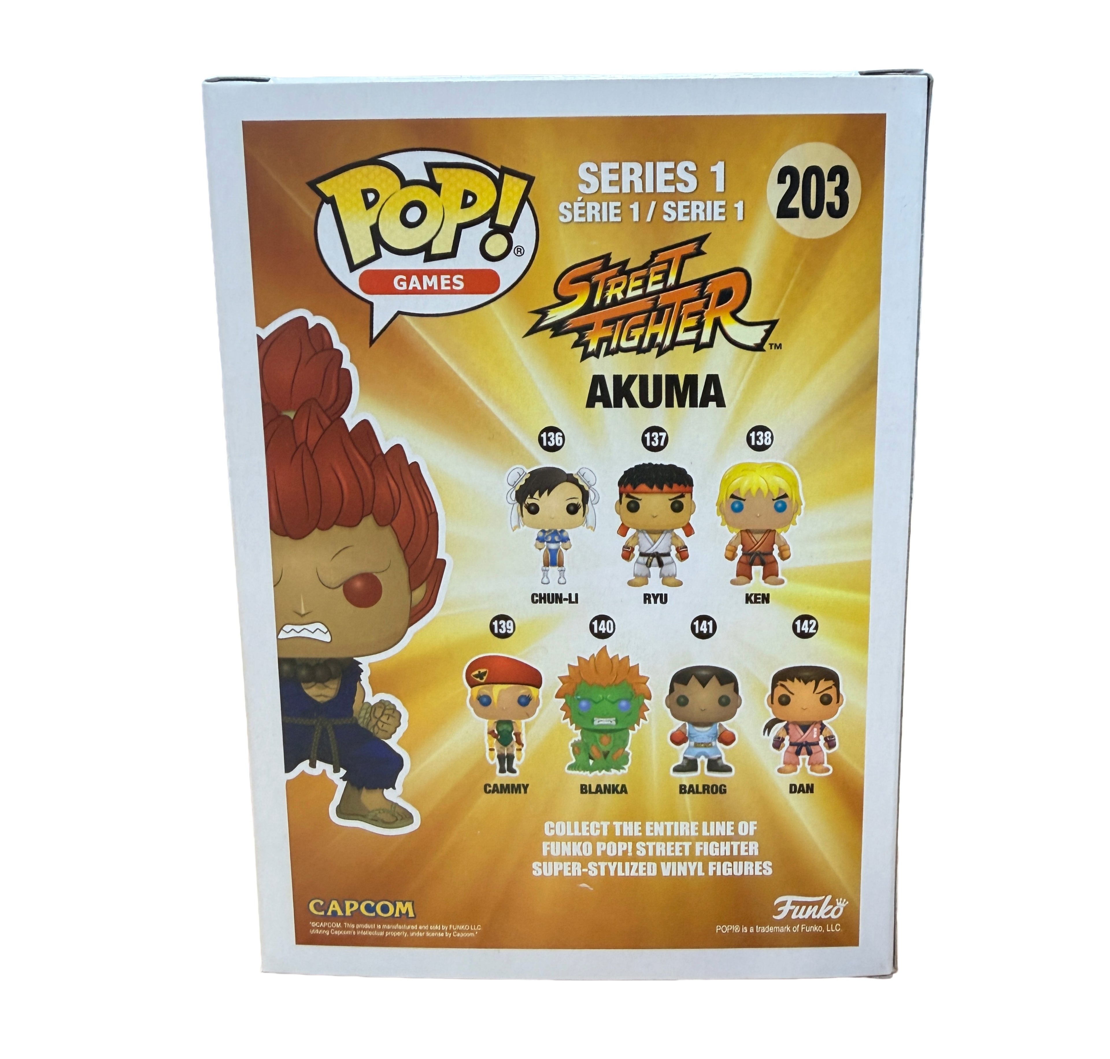 Funko Pop: Games - Street Fighter - Akuma Figure #203
