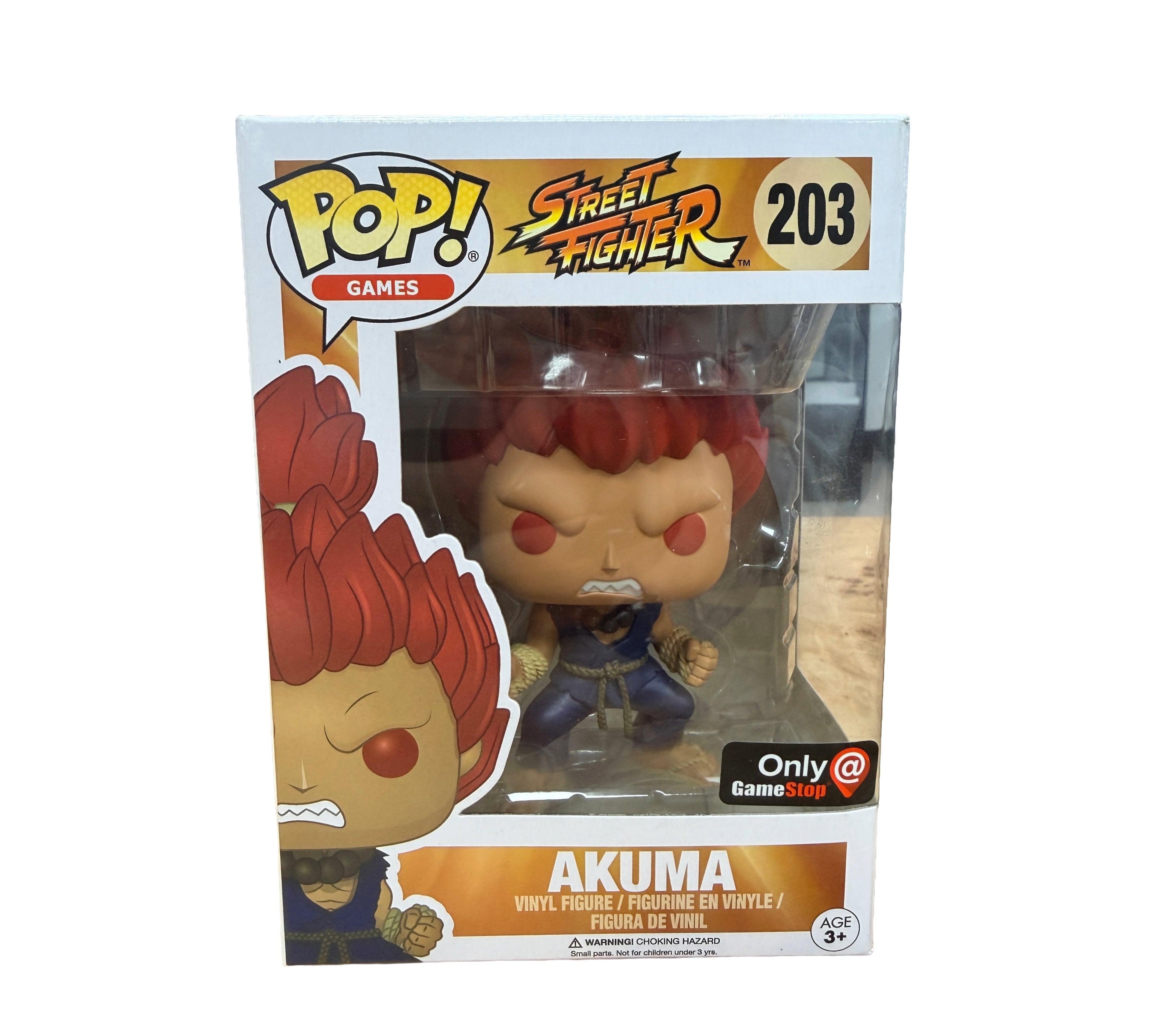Funko Pop: Games - Street Fighter - Akuma Figure #203