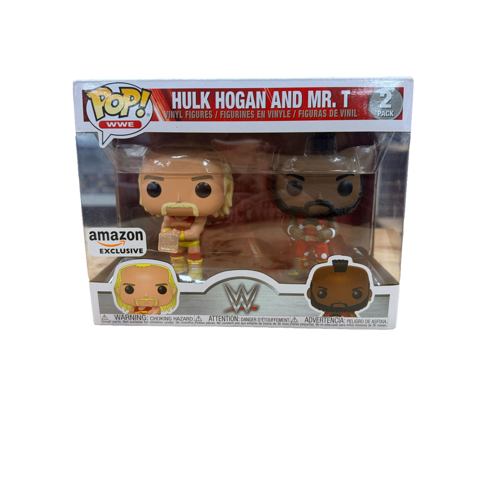Funko Pop: WWE - Hulk Hogan And Mr. T Figure 2 Pack