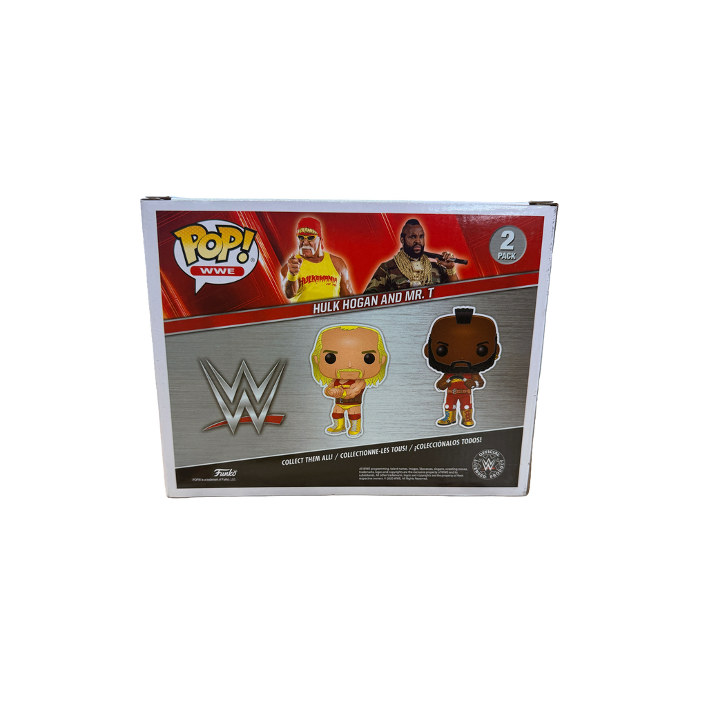 Funko Pop: WWE - Hulk Hogan And Mr. T Figure 2 Pack