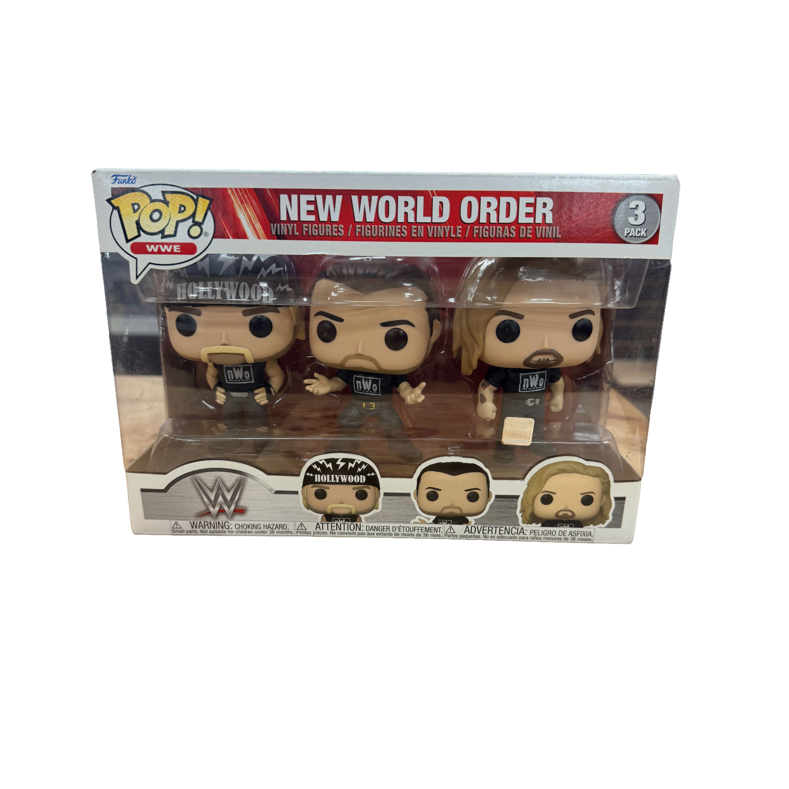 Funko Pop: WWE - New World Order Figure 3 Pack